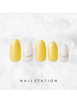 ネイルステーション ルミネ新宿1店(NAIL STATION)/ミラーネイル／パラジェル