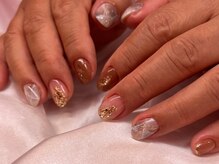 リアンジェ(Lianje)/ニュアンス大理石ネイル