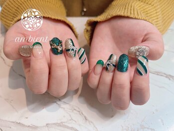 ネイルスタジオ アンビエント 表町店(Nail Studio ambient)/★クリスマスネイル★