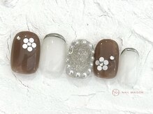 ネイルメゾン 池袋店(NAIL MAISON)/キラフラワー￥6800