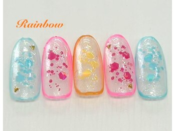 はあとねいる 王子店/7月限定☆レインボー