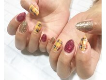 ネコ ネイル(NEKO NAIL)/チェックネイル