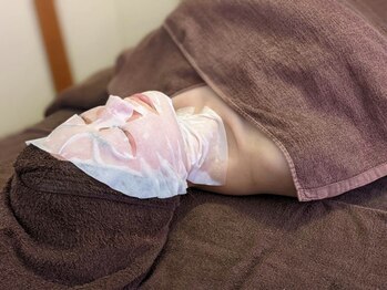 のぞみ施術院/首までケア出来る高保湿パック
