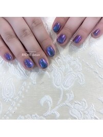 幻想的マグネットネイル