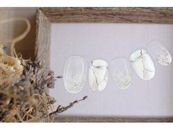 ファストネイル 仙川店(FAST NAIL)/夏ネイル　オーロラ　【11241】