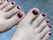 エヌエープラスネイル 葛西本店(Na+nail)/フットお客様ネイル