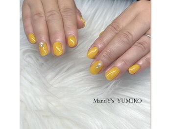 マンディーズ(MandY's)/秋/イエロー/ワンカラー/パール