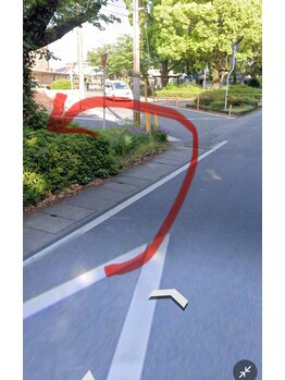 リンダ(Linda)/カーコンビニ側から来る場合
