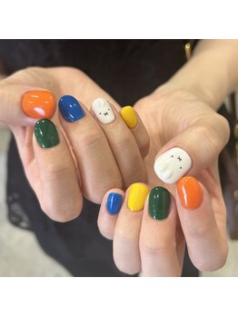 キャラクターネイル