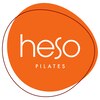 ヘソピラティス(heso pilates)のお店ロゴ