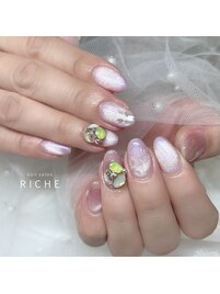 桜ネイル♪ピンクマグネット