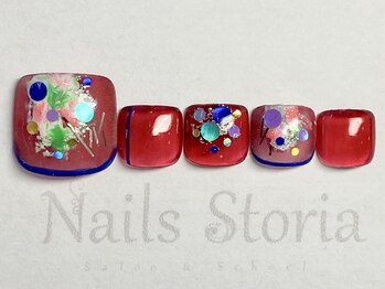 ネイルズ ストーリア(Nails Storia Salon&School)/フットアート