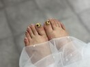 footお花ネイル