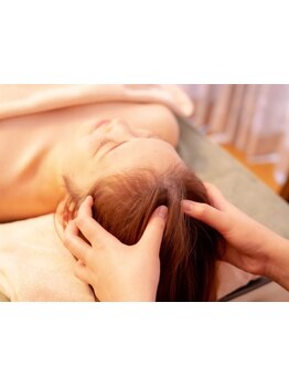 ヘッドスパで癒されたい