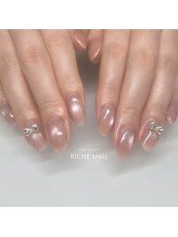 ちゅるマグリボンネイル♪