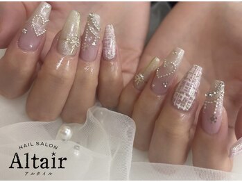 アルタイル(Altair)/ツイードネイル♪