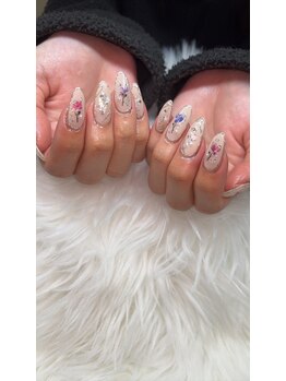 春近づくネイル