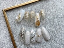 ネイルサロン ジョアアンジェ 天王寺店(joie ange)/カジュアル　夏　ニュアンス