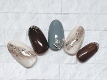 アルセア 上野御徒町店(Alcea)/ニュアンスネイル　キラキラ