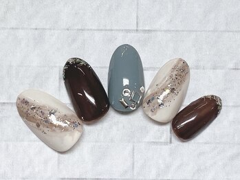 アルセア 上野御徒町店(Alcea)/ニュアンスネイル キラキラ