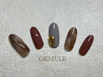 ネイルアンドアイラッシュ ジェムール 川越店(Nail&Eyelash GEMULE)/新作デザイン