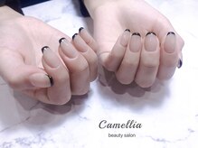 カメリア(Camellia)/ハンドネイル/フィルイン