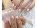 ニュアンスデザインネイル ¥4500