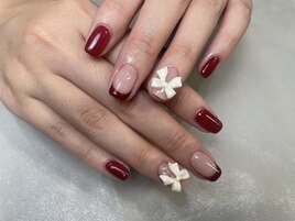 フレンチ×リボン