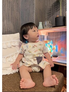 お子様同伴OKのサロン