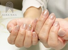 オーラ レアレア市川店内(AURA)/カラーグラデーションアート