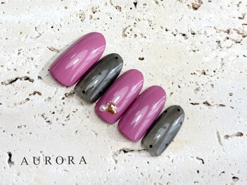 シンプル　ドットネイル