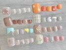 春　フットネイル　デザイン