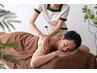 新規:【大人気】オールハンドのリンパマッサージ120分+ヘッドスパ30分