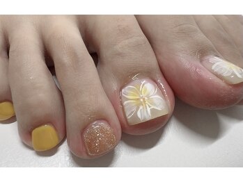 アイアンドネイル アプリシーラブ(Eye&Nail Appri si love)/フットデザインネイル