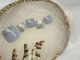 フットネイル ラメグラ