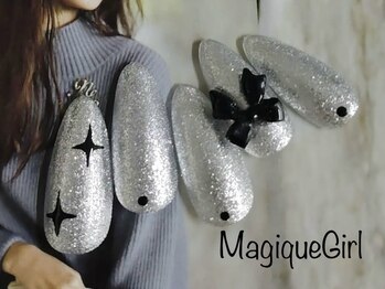 マジックガール 津田沼店(MagiqueGirl)/【リボンネイル】