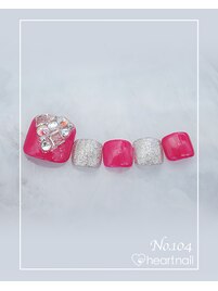 フットネイル：No.104
