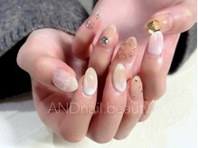アンドネイル ビューティー(AND nail,beauty)/冬ネイル/ニュアンス/藤沢