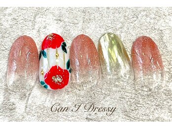 フラッシュ×ミラー×和柄￥7000