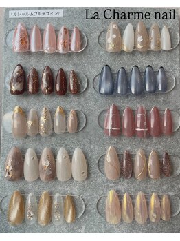 ル シャルム ネイル(La Charme nail)の写真/シンプルデザイン初回¥4000~★通いやすい価格が魅力のコスパ最強デザインで毎月のネイルを楽しみに♪
