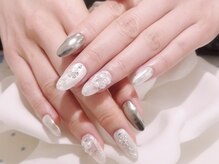 キープ ネイルサロン(KEEP)/ゴージャス～雪の結晶～