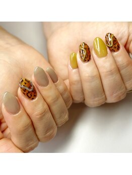 レッシュネイル サロンアンドスクール(RECH NAIL salon&school)/leopard☆