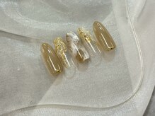 プティ アイビューティ 京橋店(peTiT eyebeauty)/ニュアンス　ベージュ　ゴールド