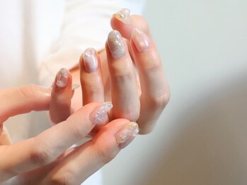 ディー ネイル アイラッシュ ヒサヤ(DEE nail×eyelash hisaya)の写真/気になるデザインのショートアレンジも対応可能。【パラジェル◆アートフリー90分¥7480/120分¥8480】