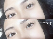 フリープ タクタ(freep tacta)/ラッシュリフト　束感まつげ
