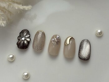 トゥデイズ ネイルズ 大宮(todays nails)/マグネットネイル　ネイル大宮