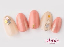 ネイルサロン アビー 宮益坂店(abbie)/シェル囲みミラー　￥15136