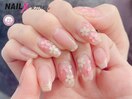 桜ネイル/春/フレンチ