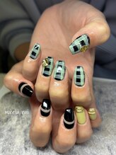 モレリア(morelia)/チェックネイル