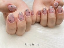 リッチ トゥ 安城店(Rich to)/シンプル持ち込みデザインネイル